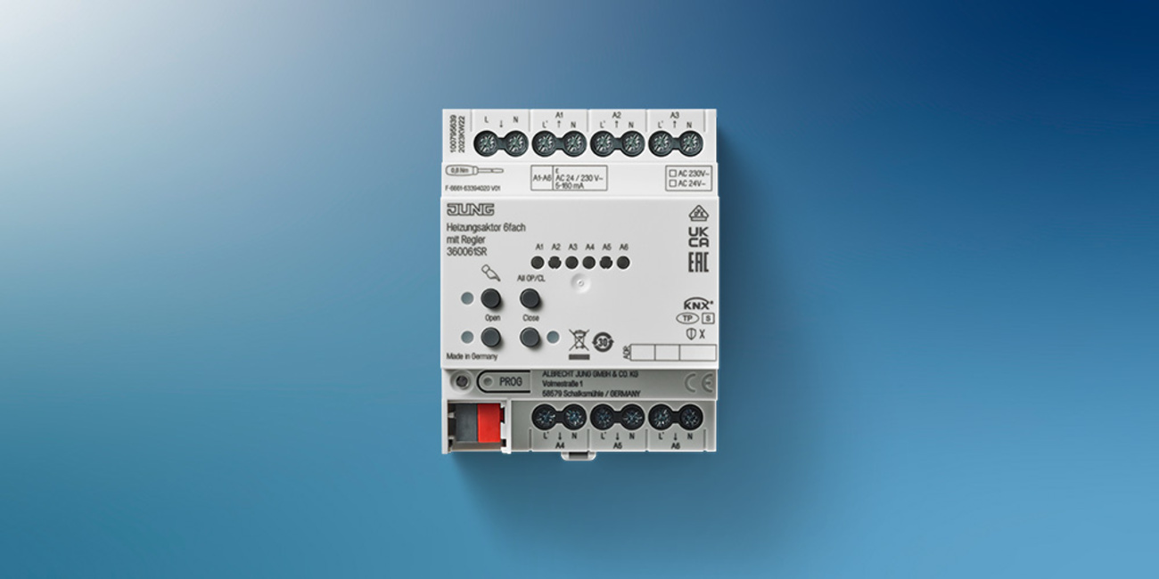 KNX Heizungsaktor 6-fach bei Elektro Kraus in Langensendelbach